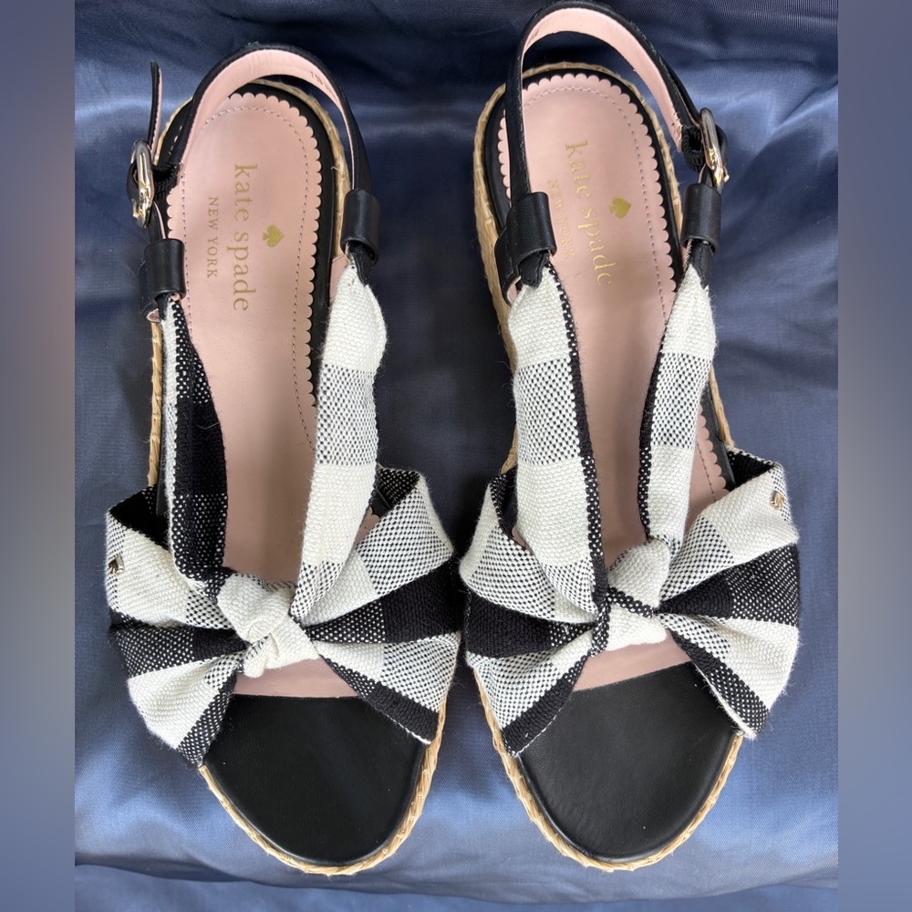 Kate Spade Betsy Wedge Sandal Size 7.5